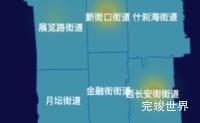 北京市西城区geoJson渲染实例下载